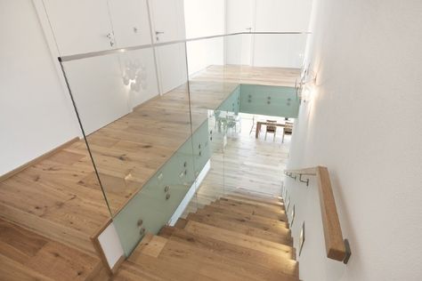 Geländer aus Glas