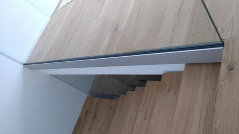Geländer aus Glas