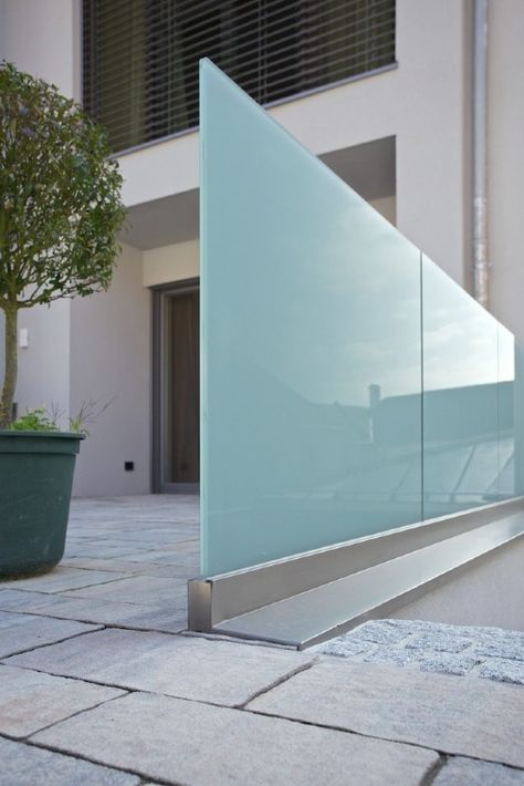 Treppengeländer aus Glas