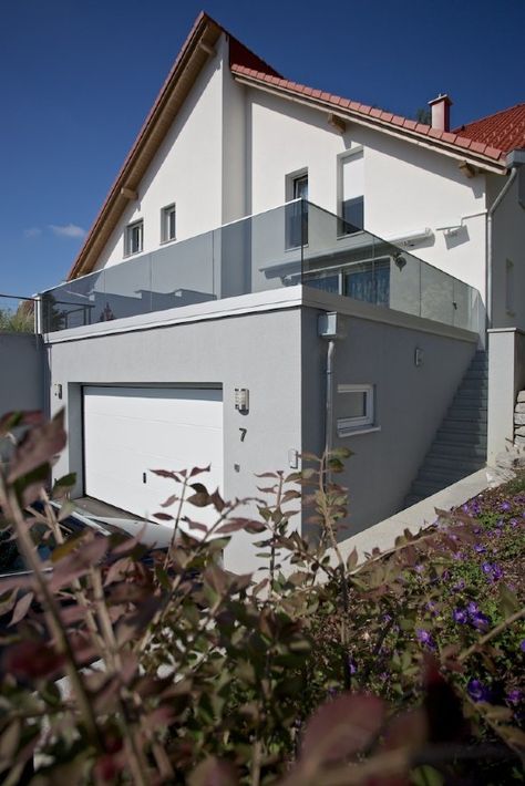 Terrassengeländer aus Glas
