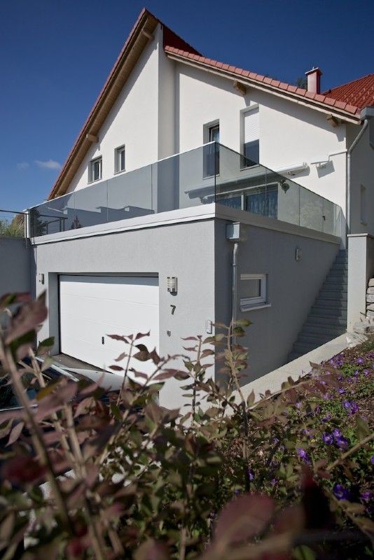 Terrassengeländer aus Glas