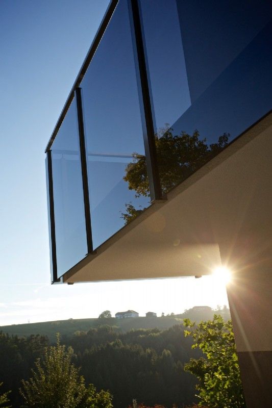 Terrassengeländer aus Glas
