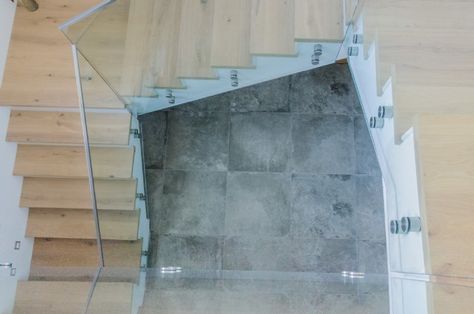 Geländer aus Glas