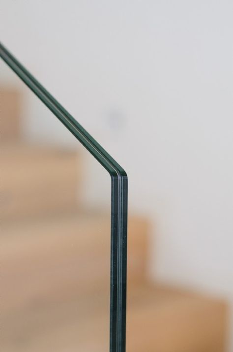 Geländer aus Glas