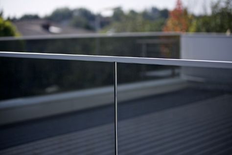 Geländer aus Glas