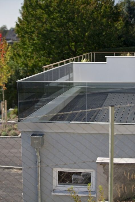 Terrassengeländer aus Glas