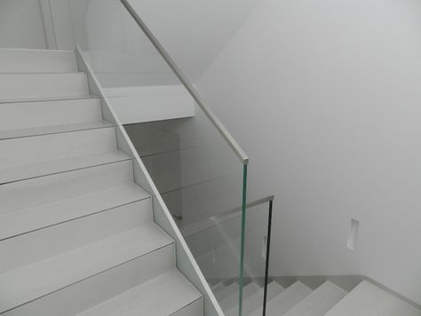 Geländer aus Glas
