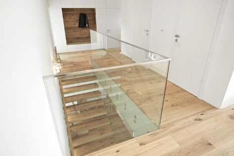 Geländer aus Glas