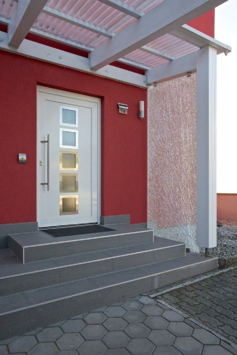 Vordach aus Glas