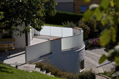 Terrassengeländer aus Glas