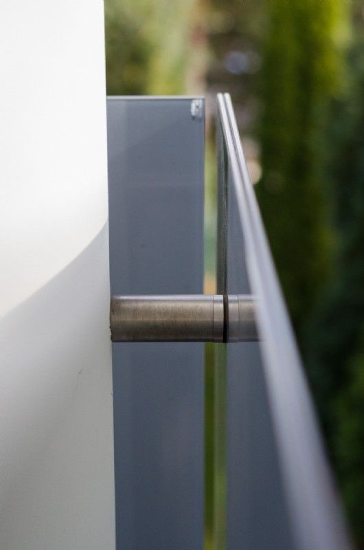 Geländer aus Glas
