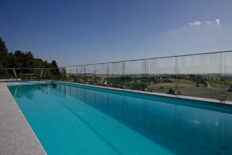 Treppengeländer aus Glas