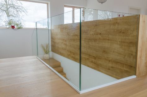 Geländer aus Glas