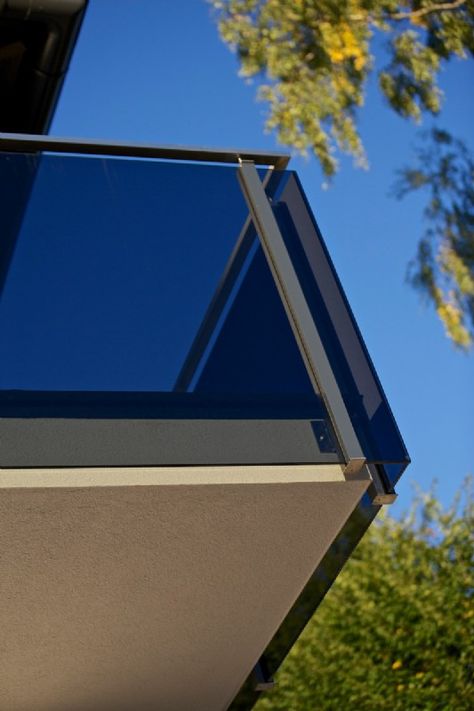 Terrassengeländer aus Glas