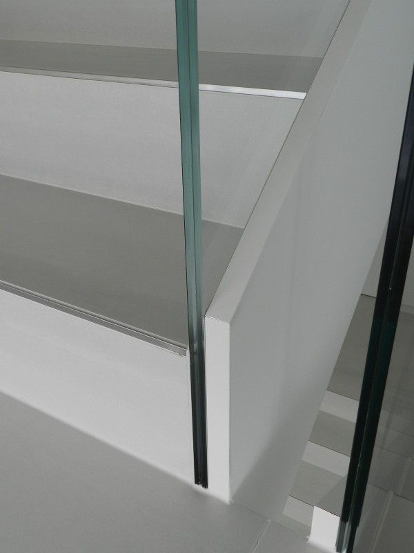 Geländer aus Glas