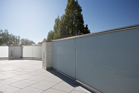 Terrassengeländer aus Glas